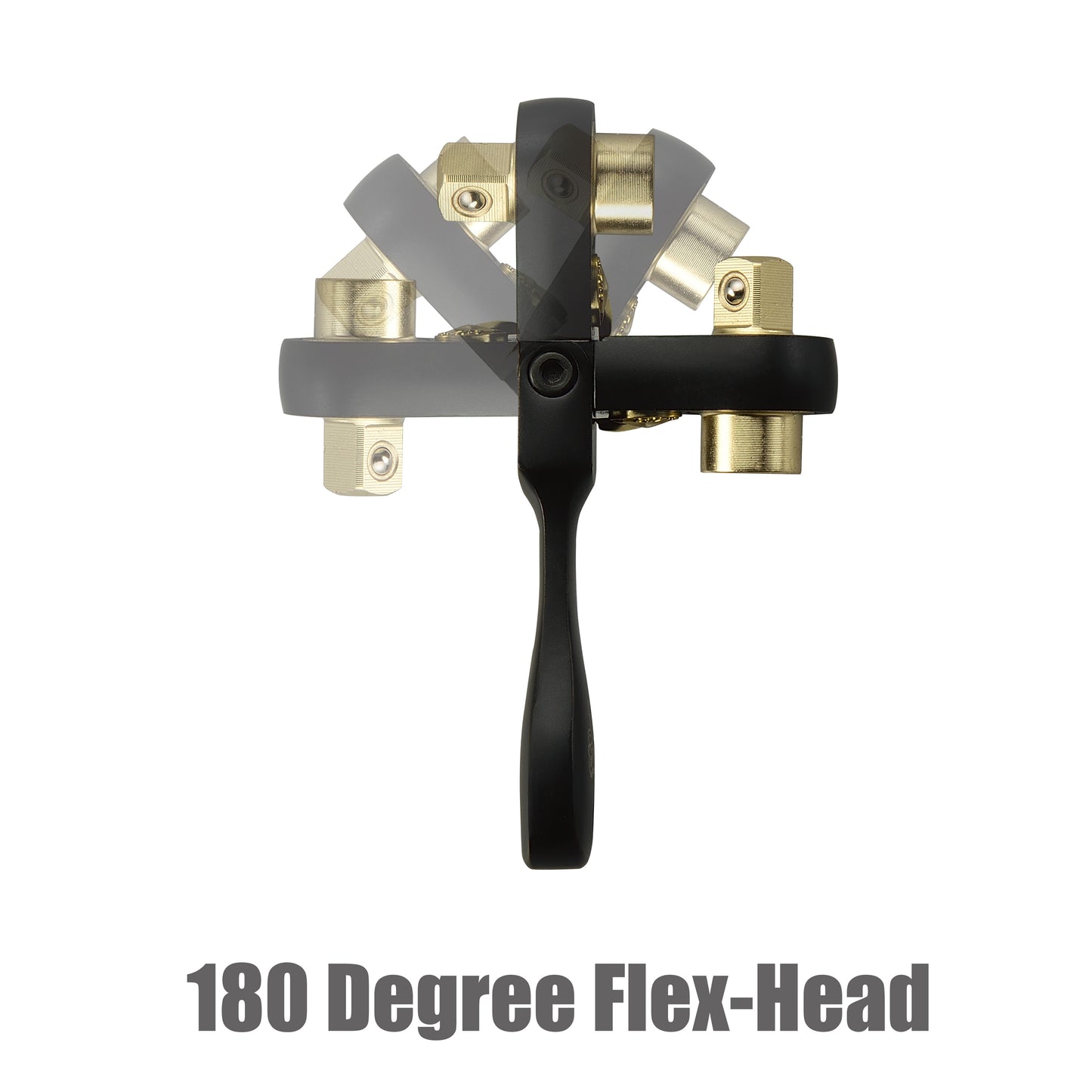 *Saisei Flexible Mini Double Head Ratchet