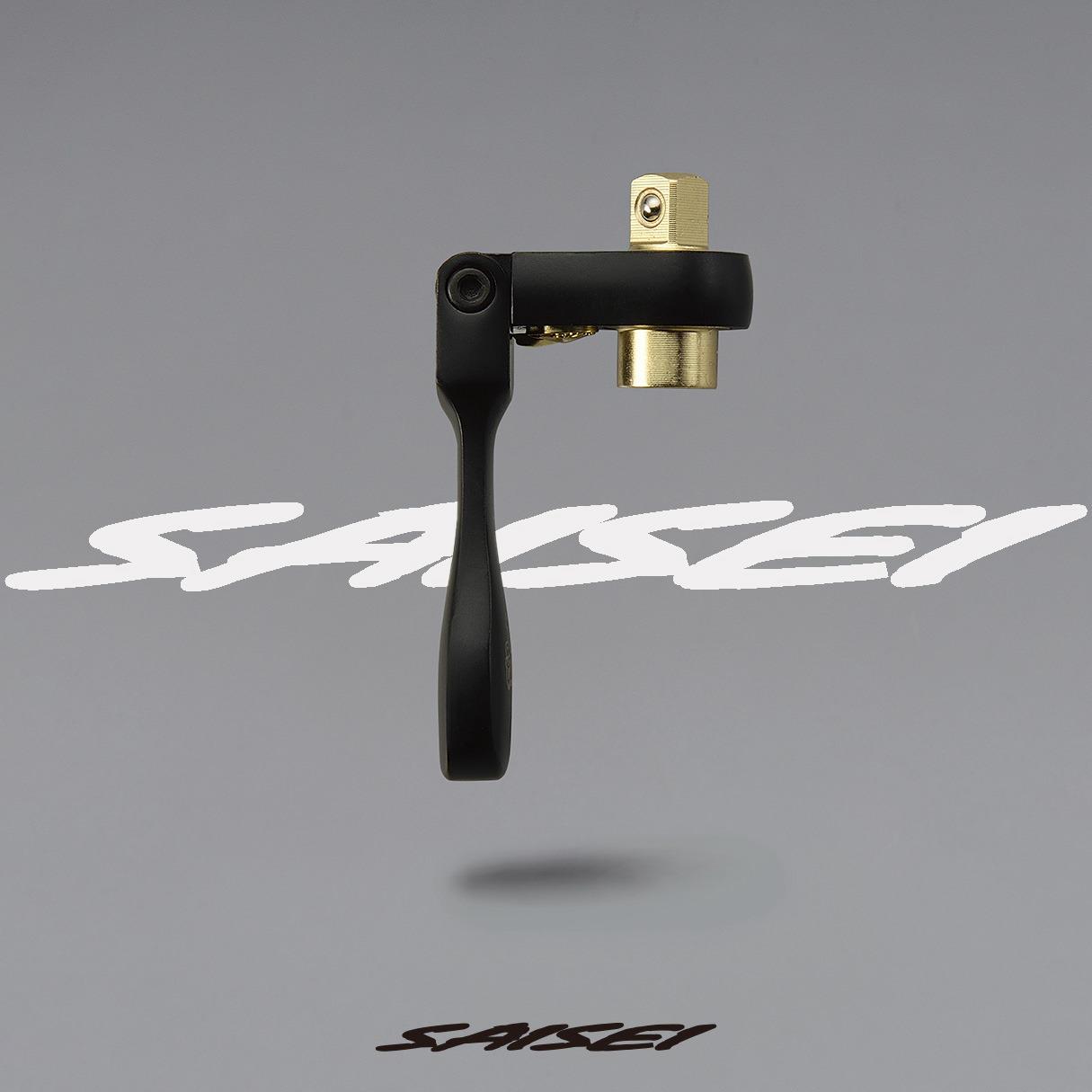 *Saisei Flexible Mini Double Head Ratchet